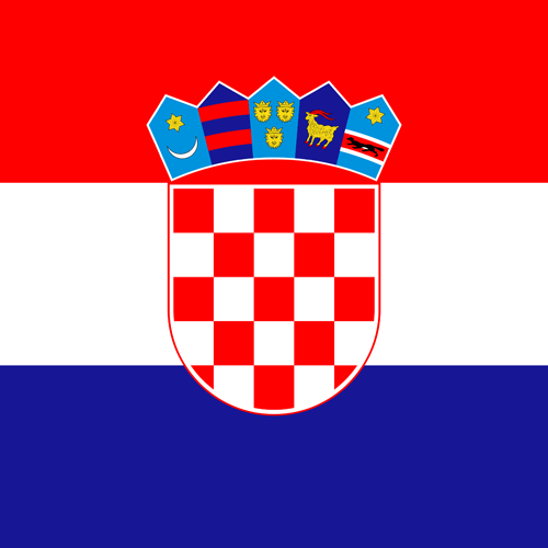 Drapeau Croatie